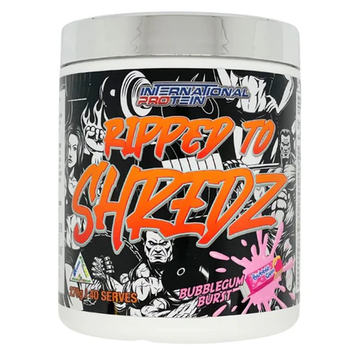 RIPPED TO SHREDZ BY INTERNATIONAL PROTEIN