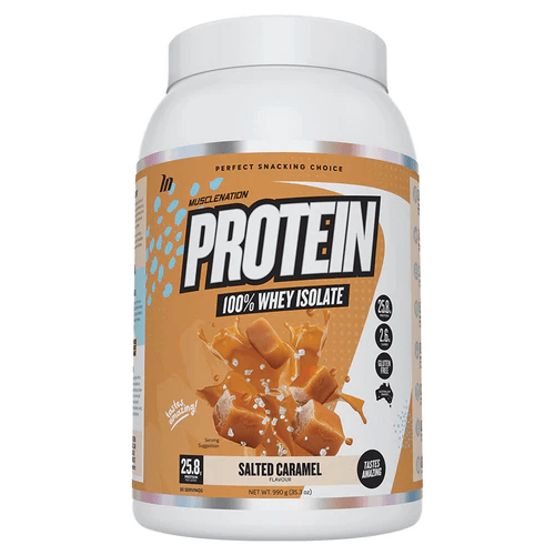 100% WHEY PROTEIN ISOLATE BY MUSCLE NATION
