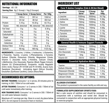 FACTION LABS CORE 9 ESSENTIAL AMINO