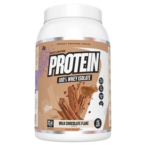 100% WHEY PROTEIN ISOLATE BY MUSCLE NATION