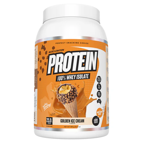 100% WHEY PROTEIN ISOLATE BY MUSCLE NATION