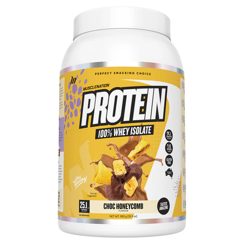 100% WHEY PROTEIN ISOLATE BY MUSCLE NATION